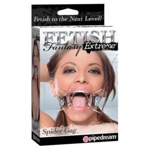 Fetish Fantasy Extreme Metal Spider Gag